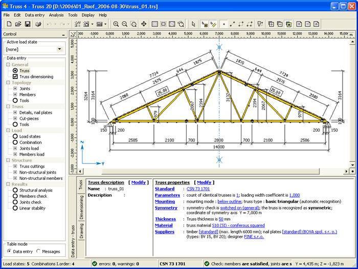wood truss design software free